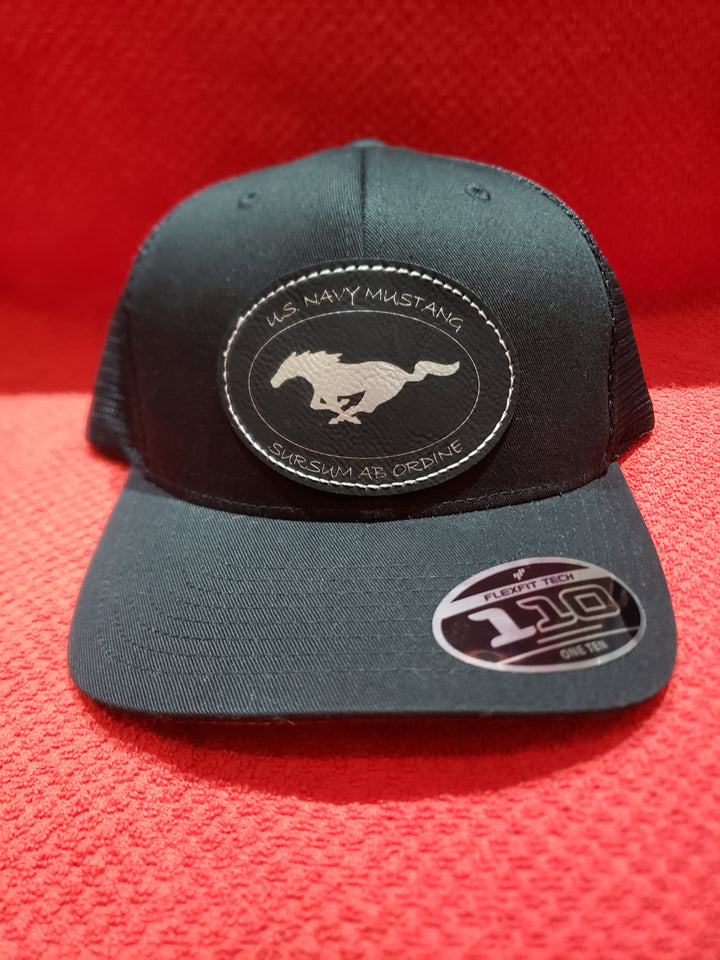 U.S. Navy Mustang Laser Engraved Ball Cap