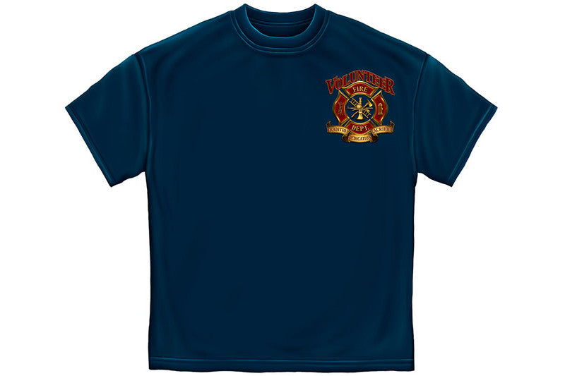 Volunteer Firefighter Short Sleeve T Shirt – Mustang Loot